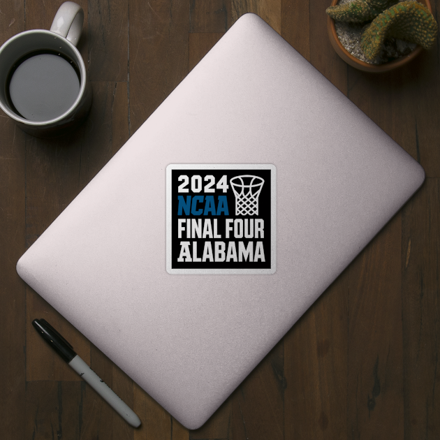 Alabama Crimson Tide Final Four 2024 March Madness by YASSIN DESIGNER